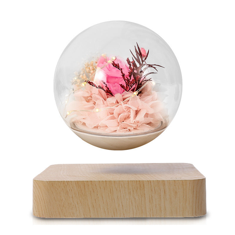 Magnetic levitation immortal flower