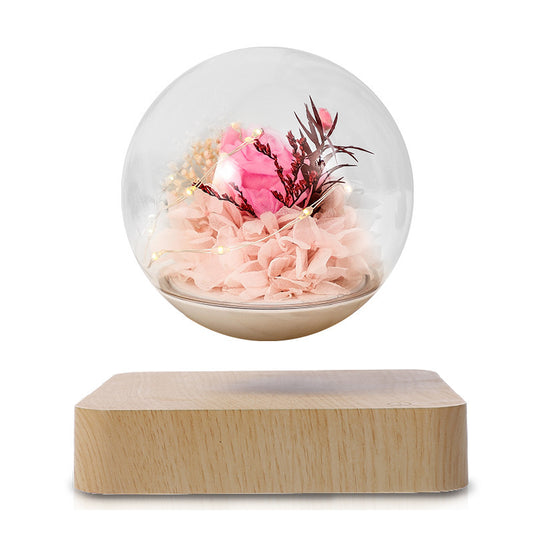 Magnetic levitation immortal flower
